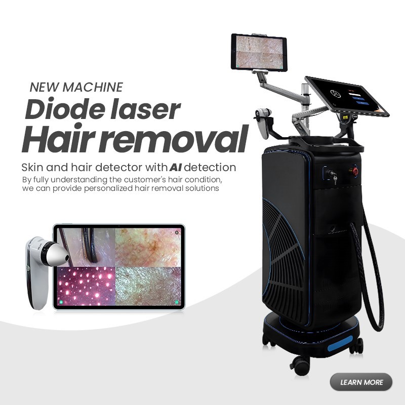 AI professional laser hair removal machine
